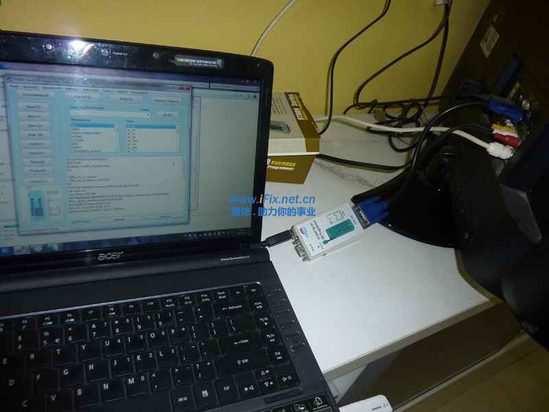 1）先打开“串口打印”，之后才打开液晶电视电源。